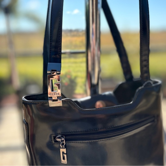 GUESS Y2K Shoulder Bag | Mini Tote | Logo Hardware | Good Condition - Picture 2 of 8